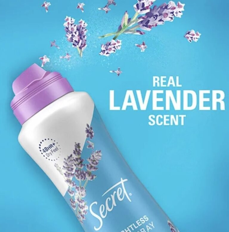 Secret Dry Spray Aluminum Free Deodorant for Women, Relaxing Lavender, 116g - Image 2