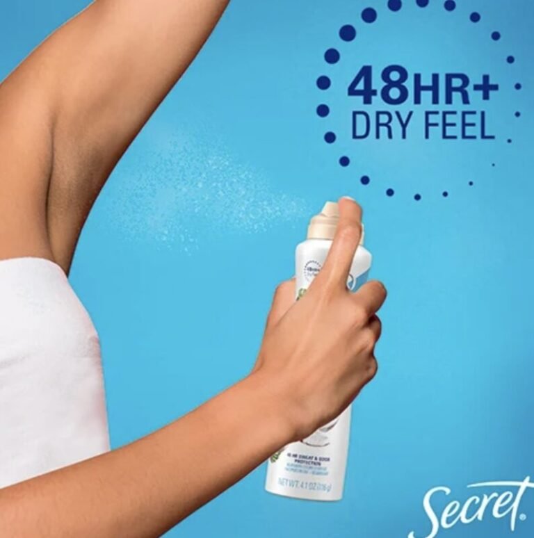 Secret Dry Spray Aluminum Free Deodorant for Women, Relaxing Lavender, 116g - Image 3