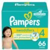 Pampers Swaddlers Size 4 (66 Count)