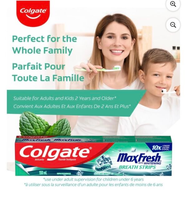 Colgate Max Fresh Toothpaste with Mini Breath Strips - Image 5