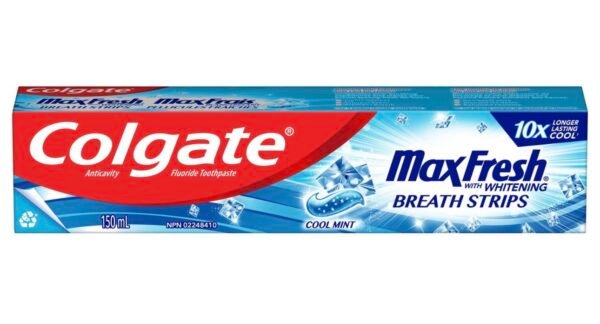 Colgate Max Fresh Toothpaste with Mini Breath Strips - Image 2