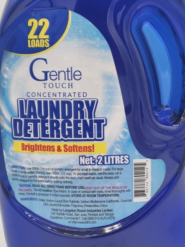 Gentle Touch Liquid Laundry Detergent - Image 3