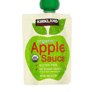 Kirkland Signature Organic Apple Sauce – No Sugar Added (90g)
