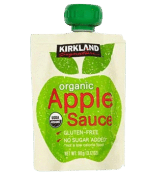 Organic Apple Sauce – No Sugar Added (90g)