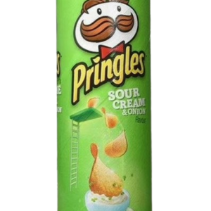 Pringles Sour Cream & Onion Potato Chips (156 g)