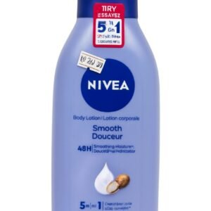 NIVEA Smooth Douceur Body Lotion with Deep Care Serum & Shea Butter (625 mL)