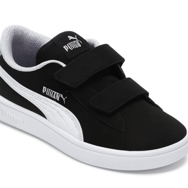 Puma Velcro Sneaker – Black & White